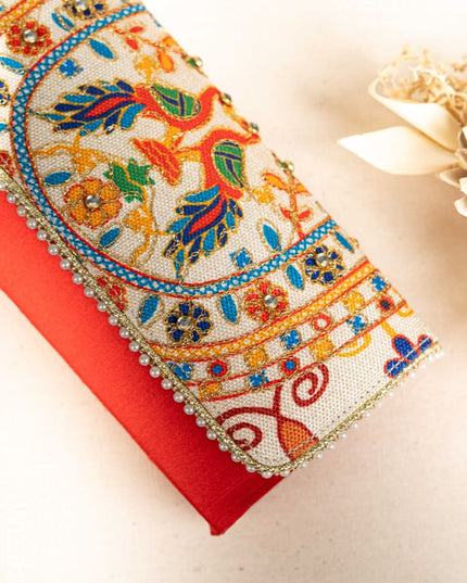 Jute Sling Bag with Embroidery - WL5018 Sling Bags