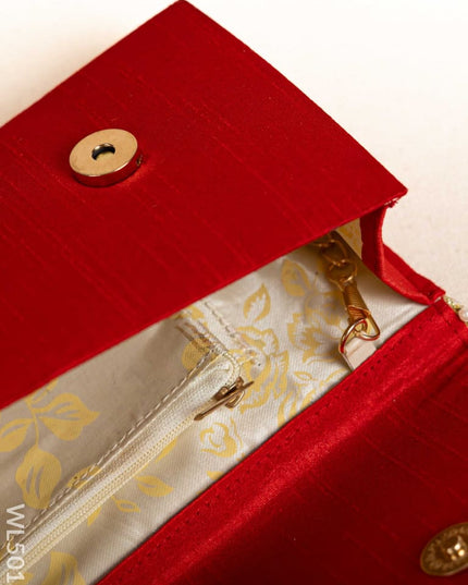 Jute Sling Bag with Embroidery - WL5018 Sling Bags