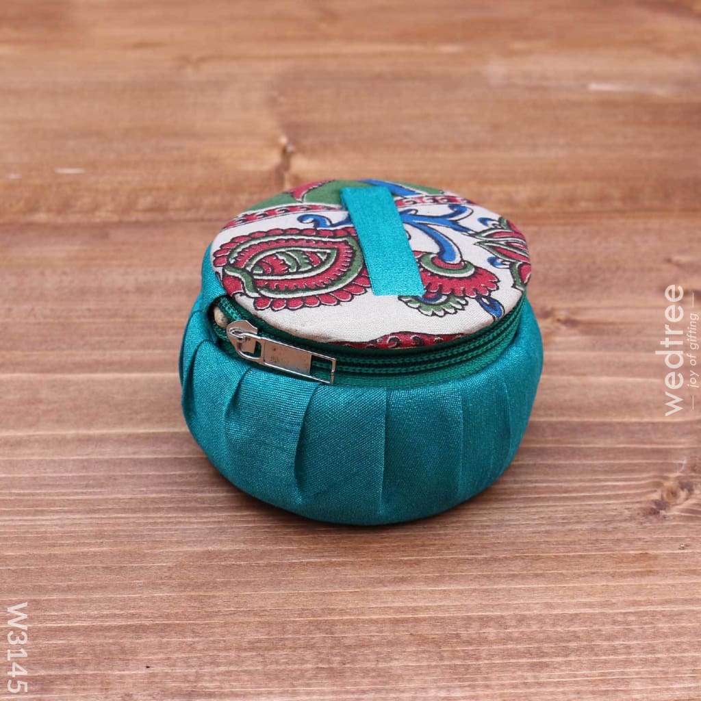 Kalamkari Bangle Box - W3145 Jewellery Holder