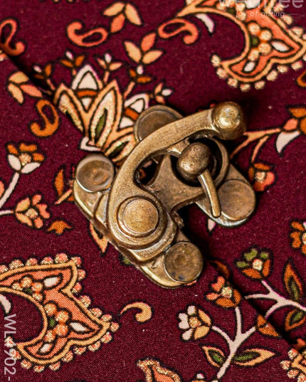 Kalamkari Handmade Diary - 6*5 inch - WL4902-1 Diaries & Notepads