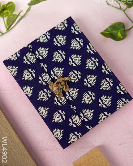 Kalamkari Handmade Diary - 6*5 inch - WL4902-2 Diaries & Notepads