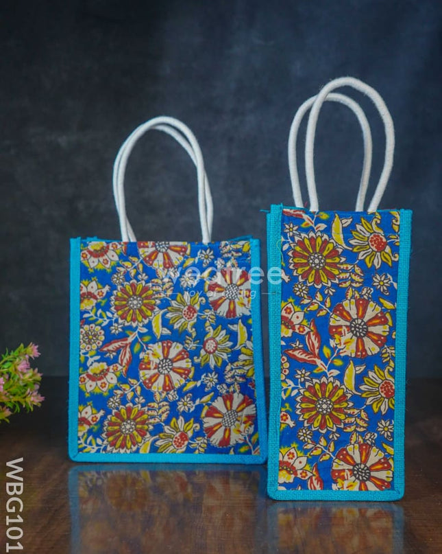 Kalamkari Jute Bag Combo - Wbg1019 Bags
