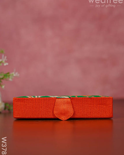 Kalamkari Rectangle Jewel Box - W3787 Jewellery Holders