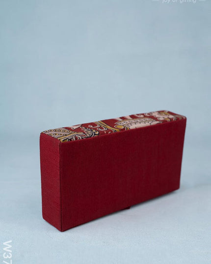 Kalamkari Rectangle Jewel Box - W3787 - Jewellery Holders RG
