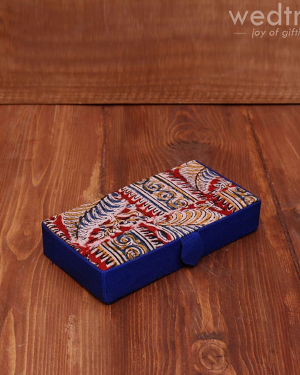 Kalamkari Rectangle Jewel Box - W3787 Jewellery Holder