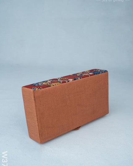 Kalamkari Rectangle Jewel Box - W3787 - Jewellery Holders RG