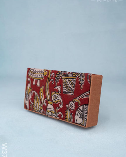 Kalamkari Rectangle Jewel Box - W3787 - Jewellery Holders RG