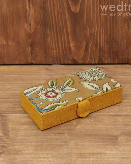 Kalamkari Rectangle Jewel Box - W3787 Jewellery Holder