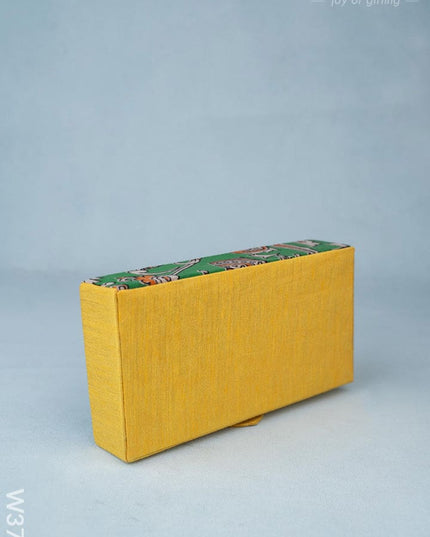 Kalamkari Rectangle Jewel Box - W3787 - Jewellery Holders RG