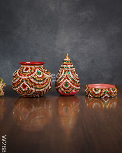 Kalash - Stone And Kundhan Big W2882 Wedding Essentials