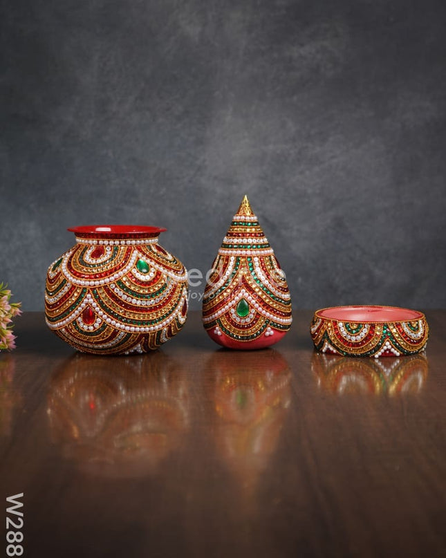 Kalash - Stone And Kundhan Big W2882 Wedding Essentials