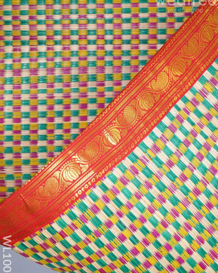 Kalyana Pattu Paai With Zari In The Border - Wl1001 Wedding Essentials
