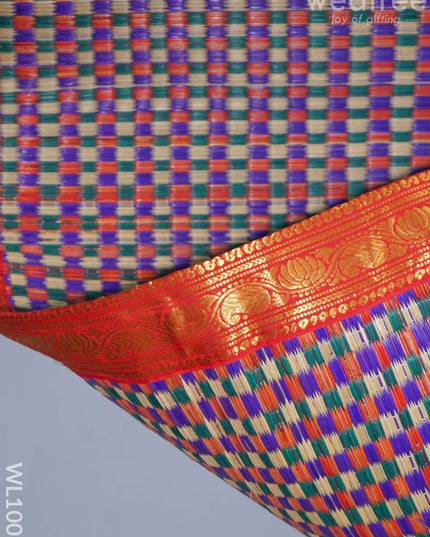 Kalyana Pattu Paai With Zari In The Border - Wl1001 Wedding Essentials