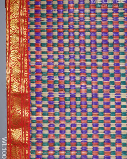 Kalyana Pattu Paai With Zari In The Border - Wl1001 Wedding Essentials