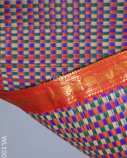 Kalyana Pattu Paai With Zari In The Border - Wl1001 Wedding Essentials