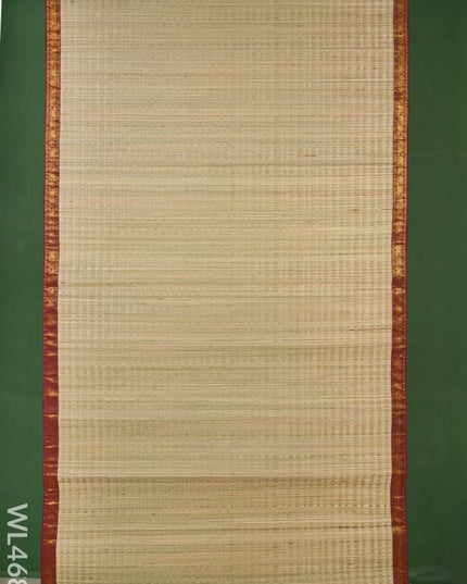 Kalyana Pattu Pai - Zari Borders Wl4681 Cream Wedding Essentials