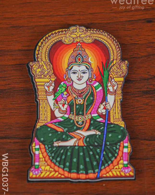 Kamatchi Amman Fridge Magnet - Wbg1037-4 Home Decors