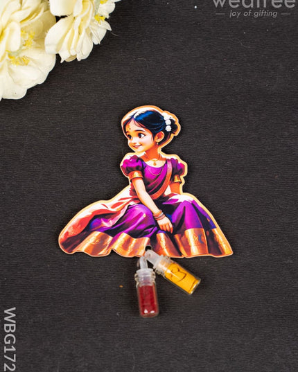 Kannya Ponnu Haldi Kumkum Set - WBG1728 - Add-ons