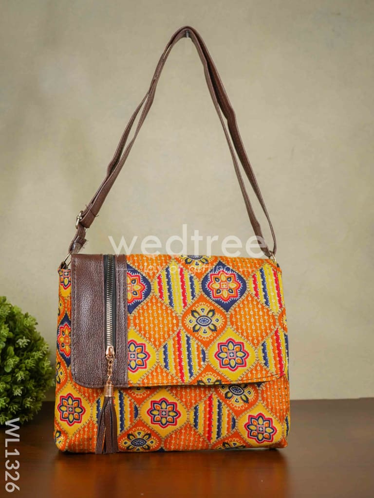 Kantha Work Sling Bag - Wl1326 Bags