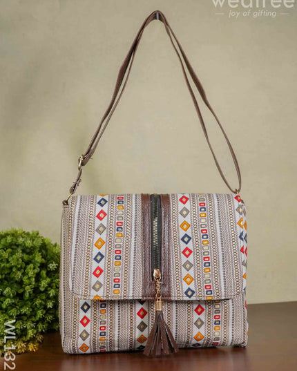 Kantha Work Sling Bag - Wl1326 Bags