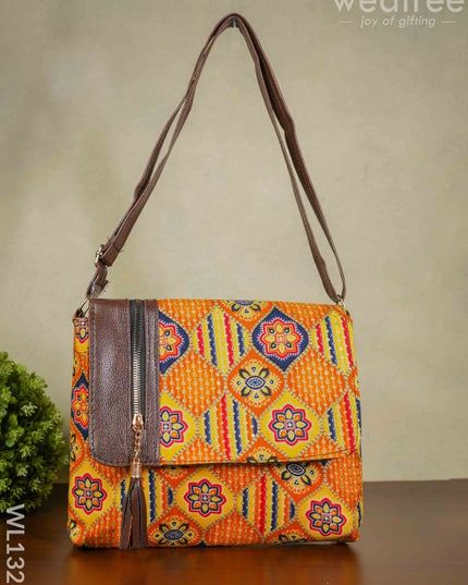 Kantha Work Sling Bag - Wl1326 Bags