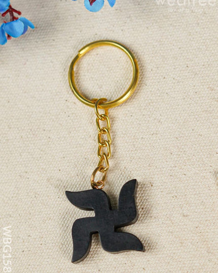 Karungali Swastik Keychain - Wbg1580 Keychains & Sockets