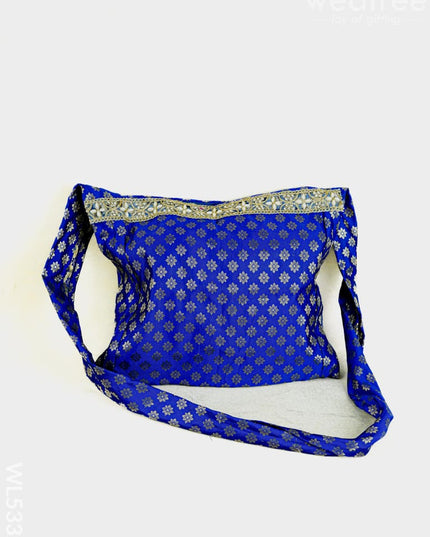 Kasi Yatra Set - Blue - WL5332 - Wedding Essentials