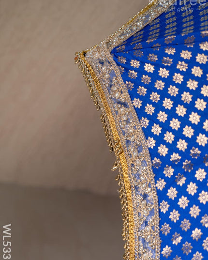 Kasi Yatra Set - Blue - WL5332 - Wedding Essentials