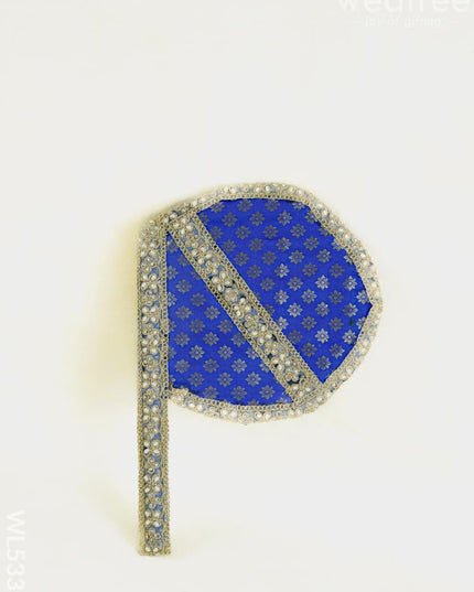 Kasi Yatra Set - Blue - WL5332 - Wedding Essentials
