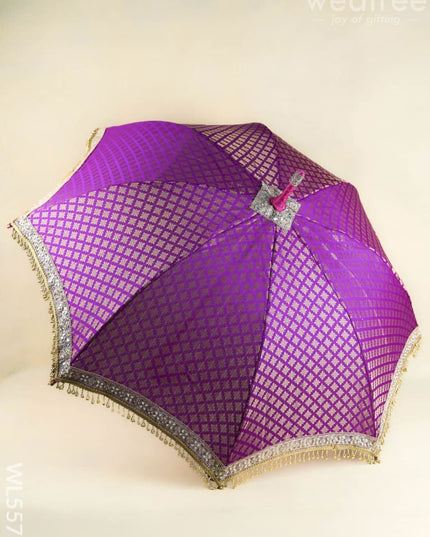 Kasi Yatra Set - Magenta - WL5572 - Wedding Essentials