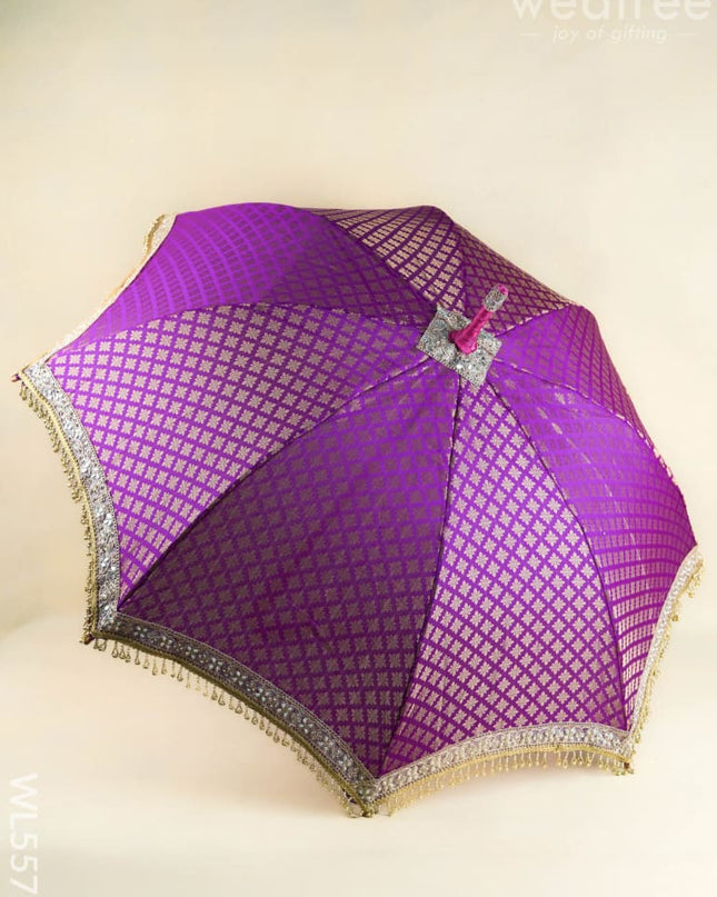Kasi Yatra Set - Magenta - WL5572 - Wedding Essentials