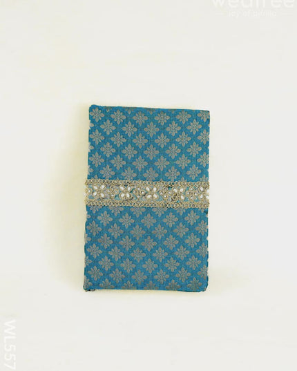 Kasi Yatra Set - Peacock Blue - WL5571 - Wedding Essentials