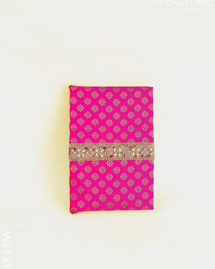 Kasi Yatra Set - Pink - WL5331 - Wedding Essentials