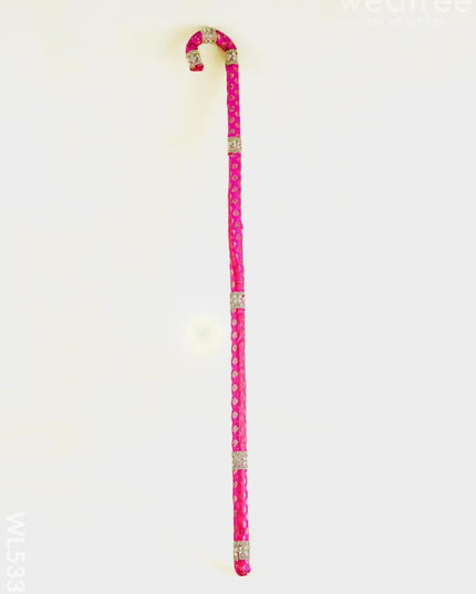 Kasi Yatra Set - Pink - WL5331 - Wedding Essentials