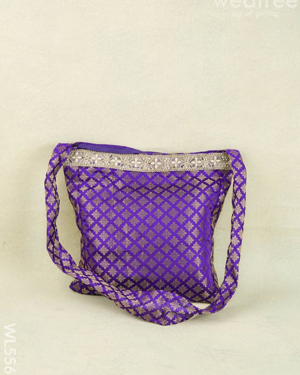 Kasi Yatra Set - Purple - WL5569 - Wedding Essentials