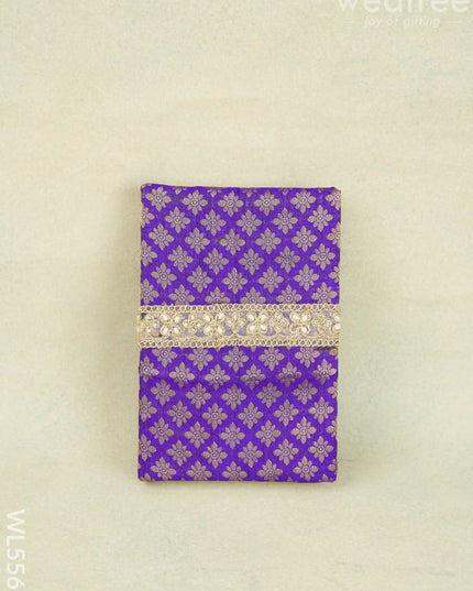 Kasi Yatra Set - Purple - WL5569 - Wedding Essentials