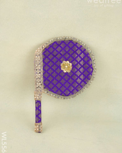 Kasi Yatra Set - Purple - WL5569 - Wedding Essentials
