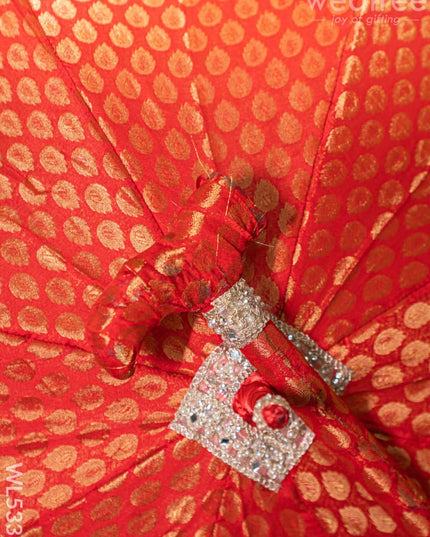 Kasi Yatra Set - Red - WL5333 - Wedding Essentials
