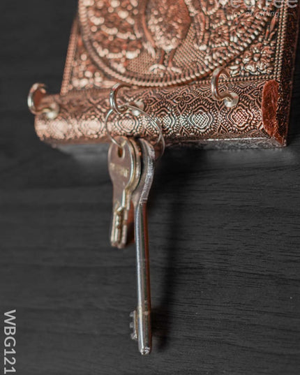 Peacock Copper Oxidised Keystand - Wbg1215 Key Hangers
