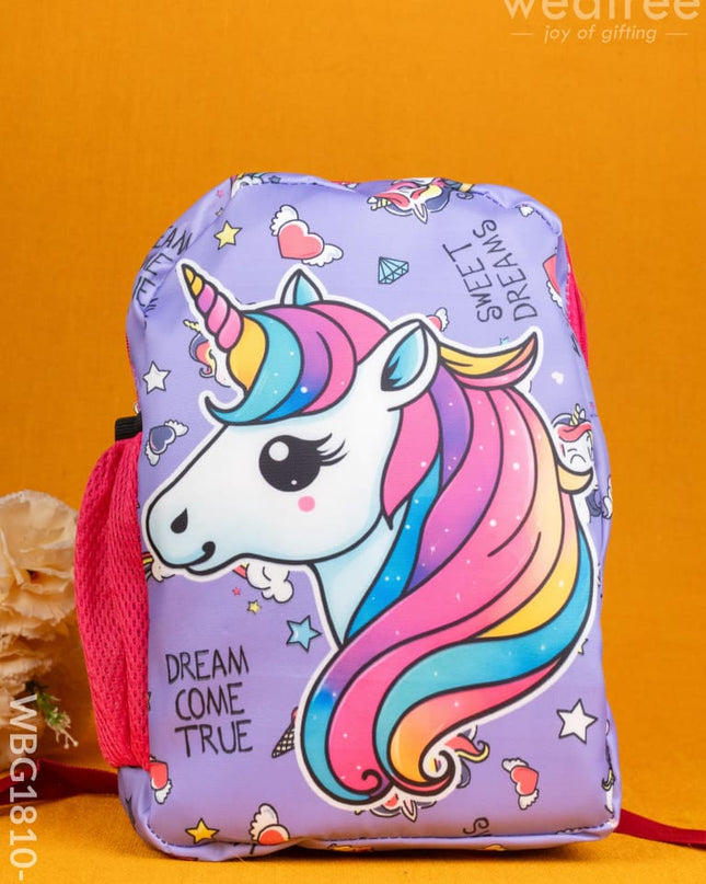Kids Back Bag - Unicorn - WBG1810-2 - Kids Return Gifts