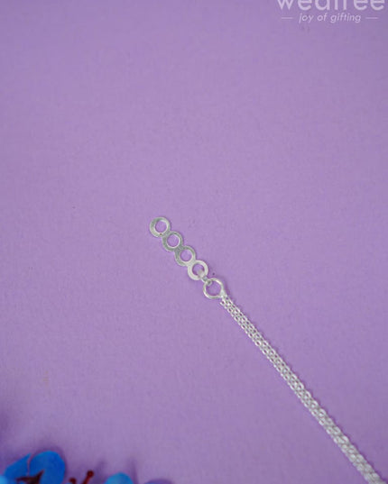 Rakhi - Silver Plated Wbg0469 Kids Return Gifts