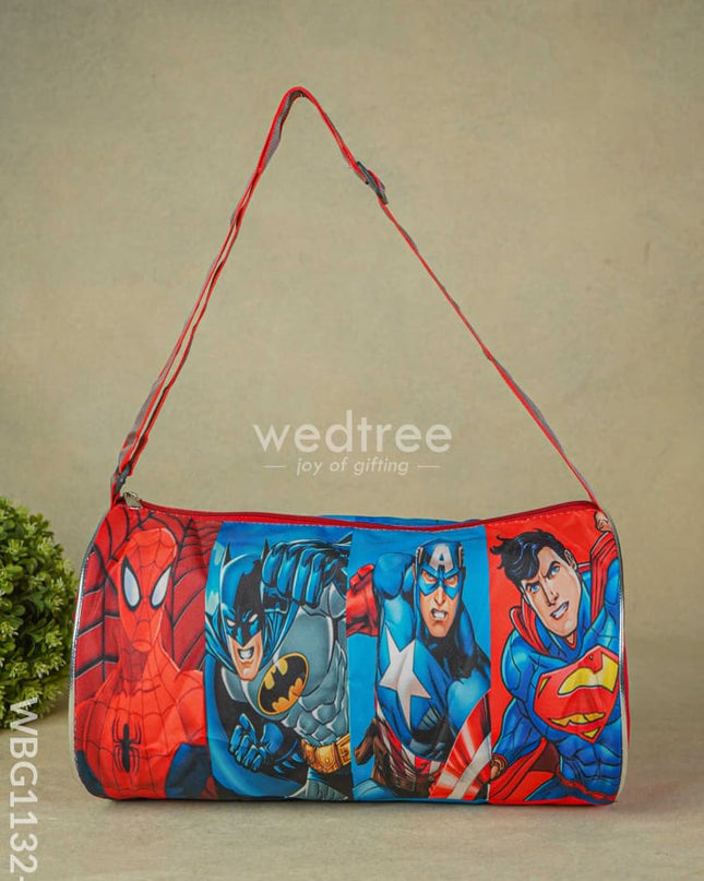 Kids Duffle Bag - Mixed Design Wbg1132-4 Return Gifts