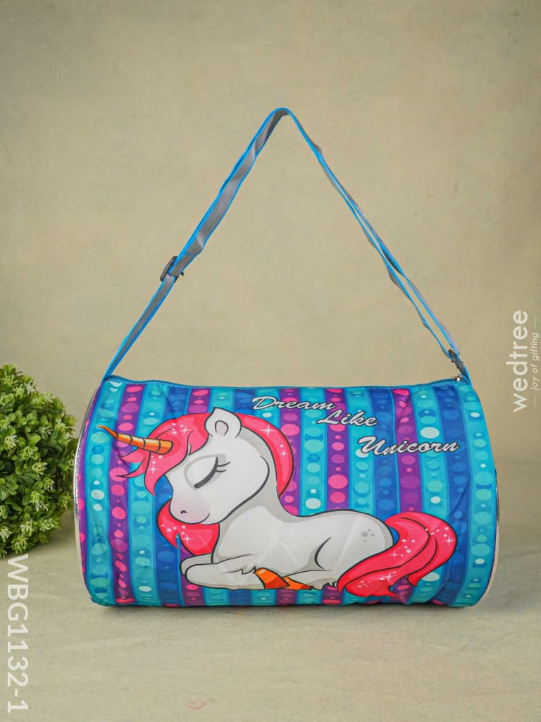 Kids Duffle Bag - Unicorn Wbg1132-1 Return Gifts