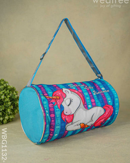 Kids Duffle Bag - Unicorn Wbg1132-1 Return Gifts