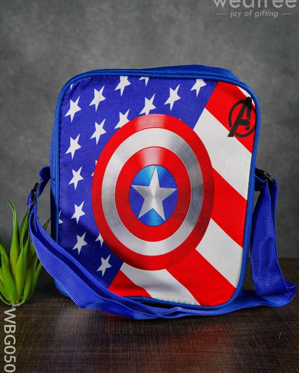 Kids Lunch Bag - Avengers Shield Wbg0506 Return Gifts