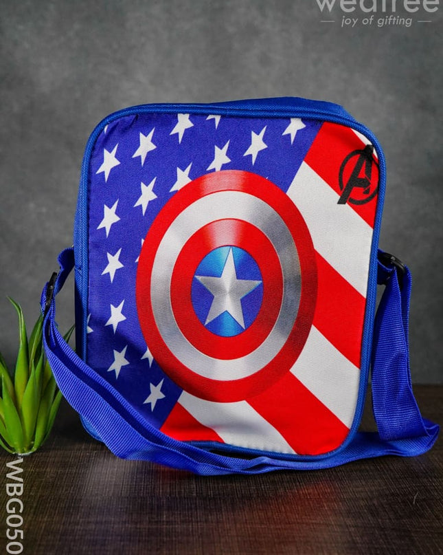 Kids Lunch Bag - Avengers Shield Wbg0506 Return Gifts