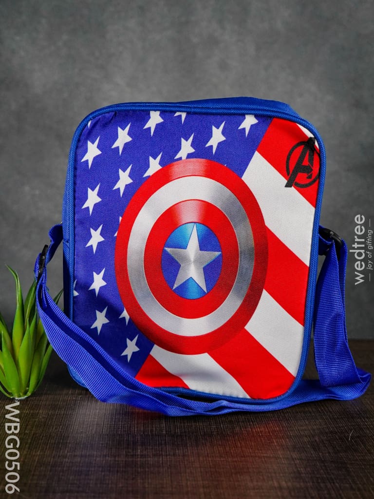 Kids Lunch Bag - Avengers Shield Wbg0506 Return Gifts