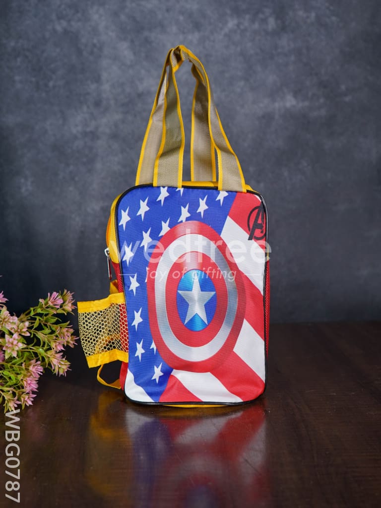 Kids Lunch Bag - Captain America Wbg0787 Return Gifts