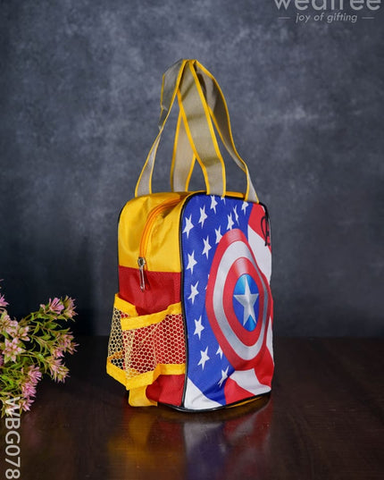 Kids Lunch Bag - Captain America Wbg0787 Return Gifts