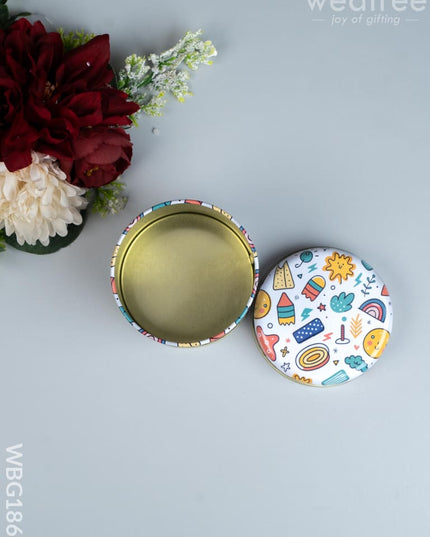 Kids Printed Tin Jar - WBG1869 - Tin Jars & Boxes RG